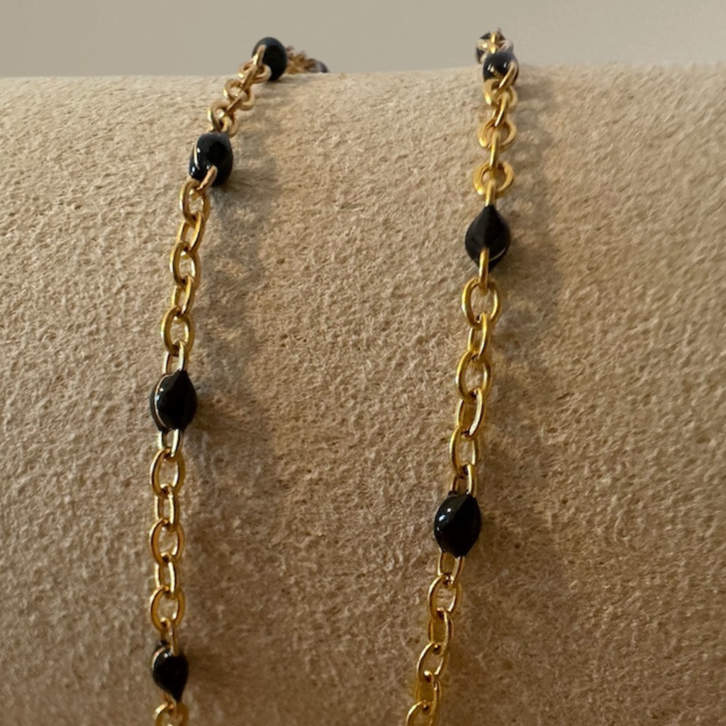 Bracelet double - Noir
