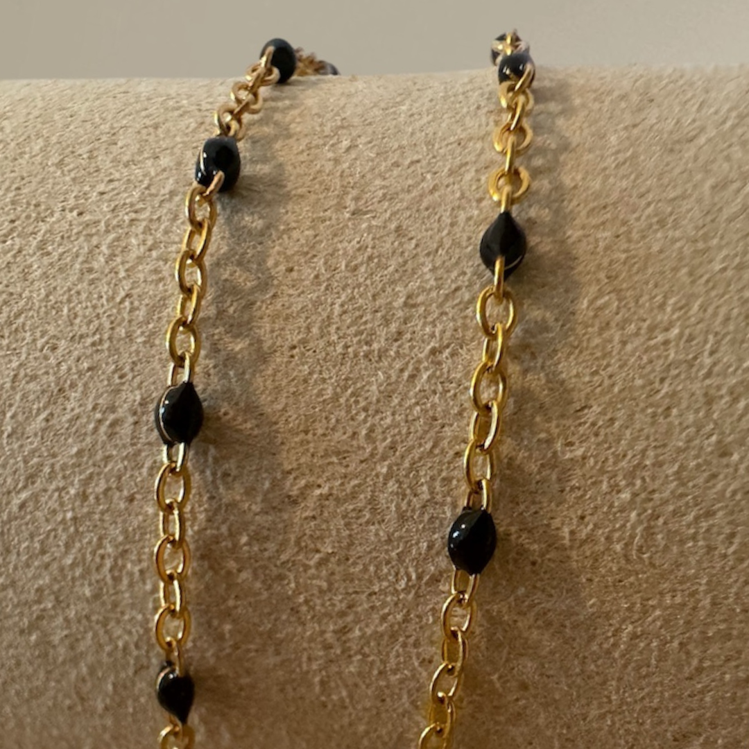 Bracelet double - Noir