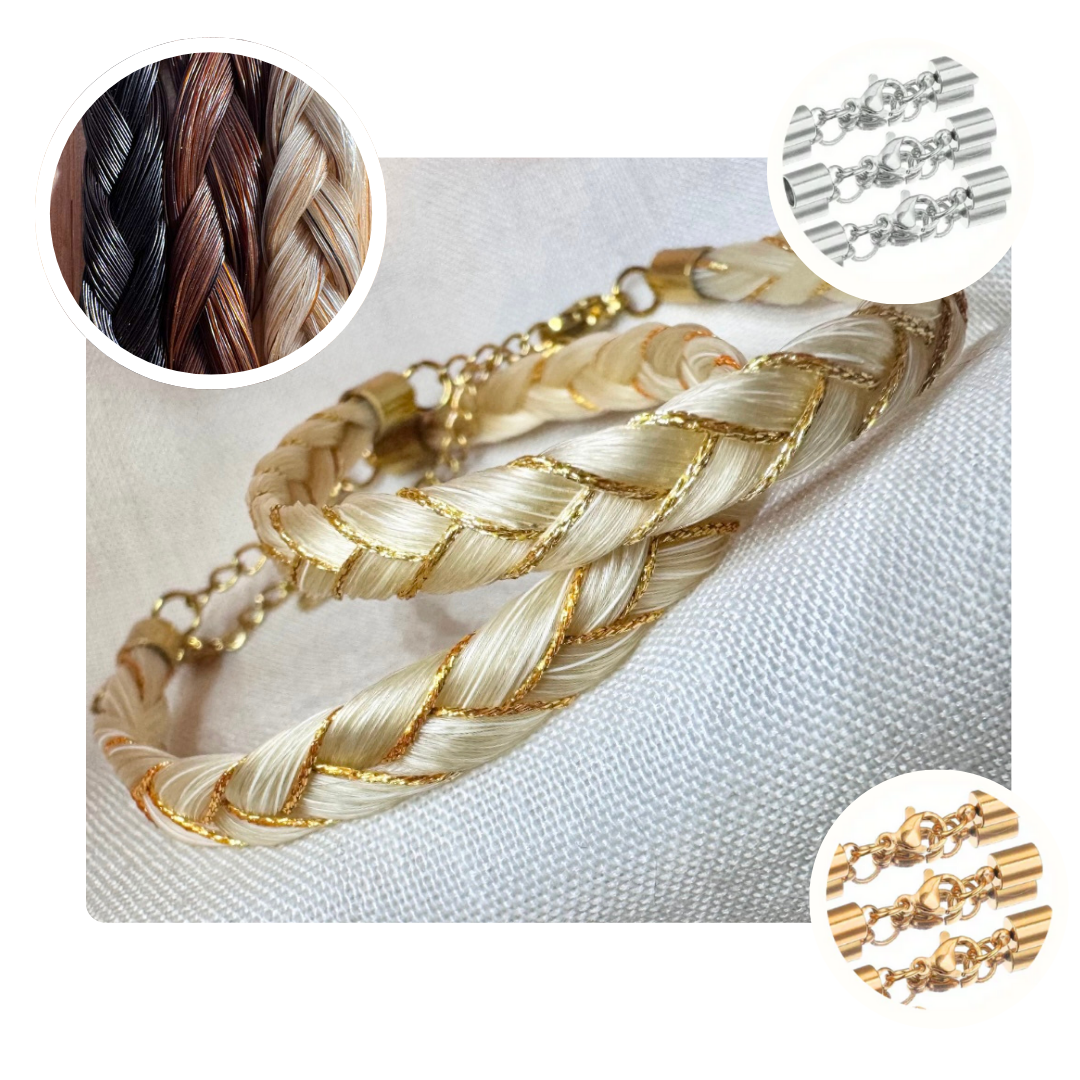 Bracelet en crins personnalisé (homme & femme)