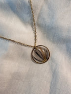 Collier SOUVENIR (avec les crins, poils ou plumes de votre animal)