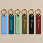 Porte clefs en CUIR - Atelier M