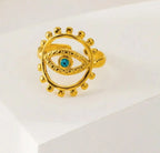 Bague Œil bleu
