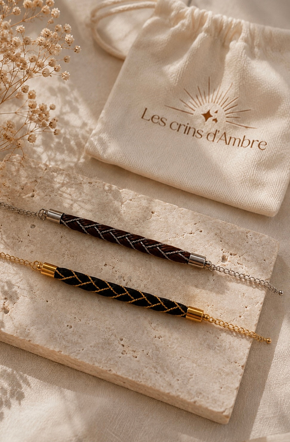 Bracelet en crins FOR EVER (homme & femme)