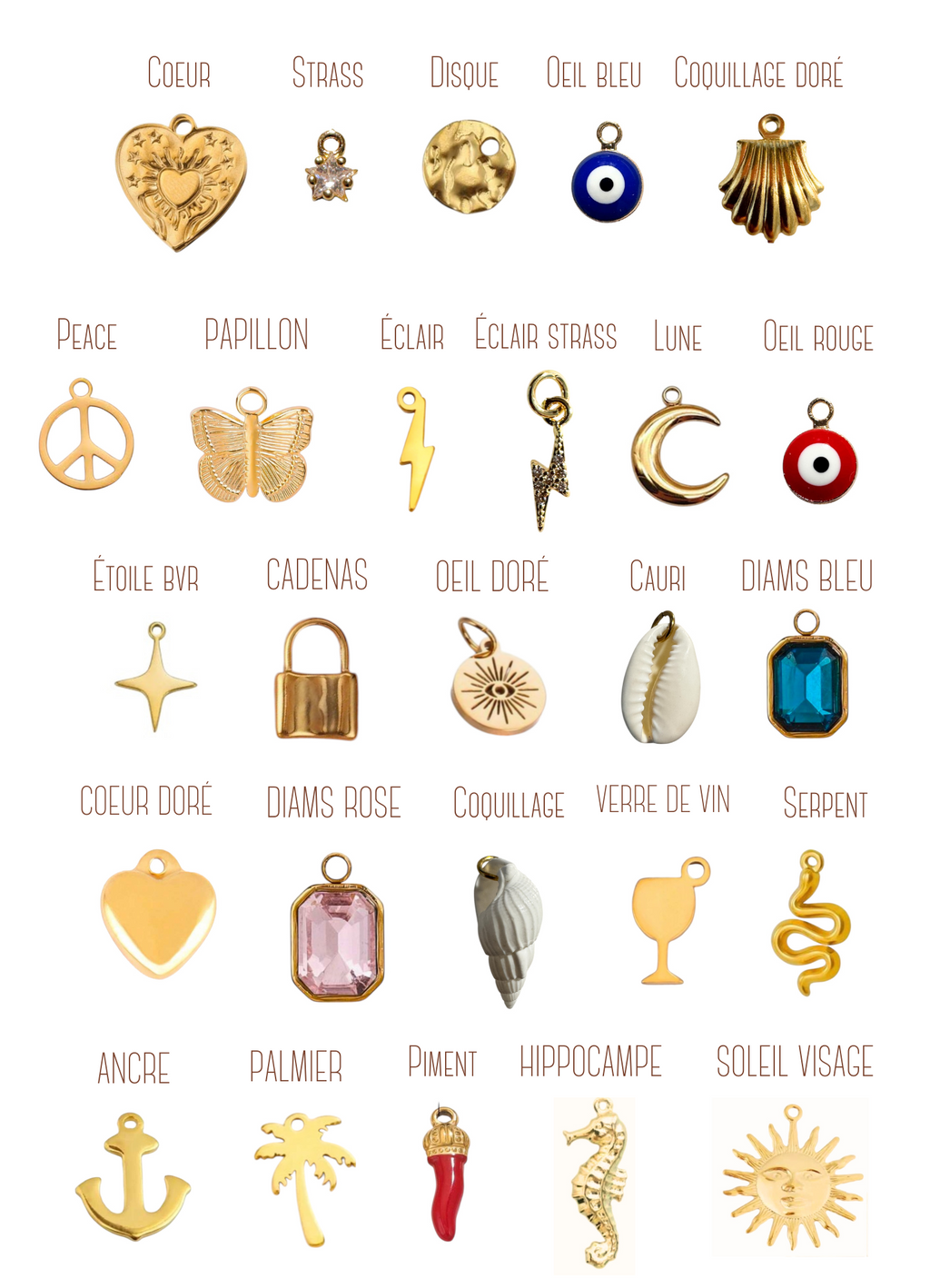 Collier Suzy - Personnalisable