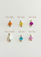 Collier Sol Perles d'eau douce - Personnalisable