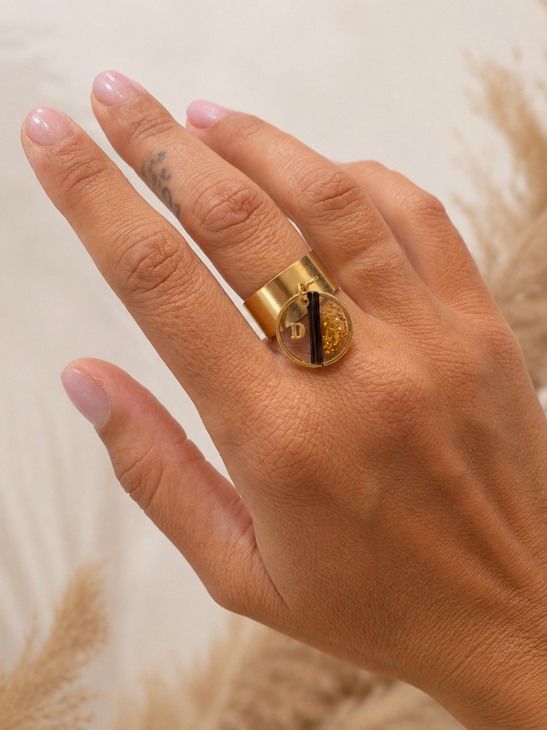 Bague SOUVENIR (crins/poils/plumes/cendres de votre animal)