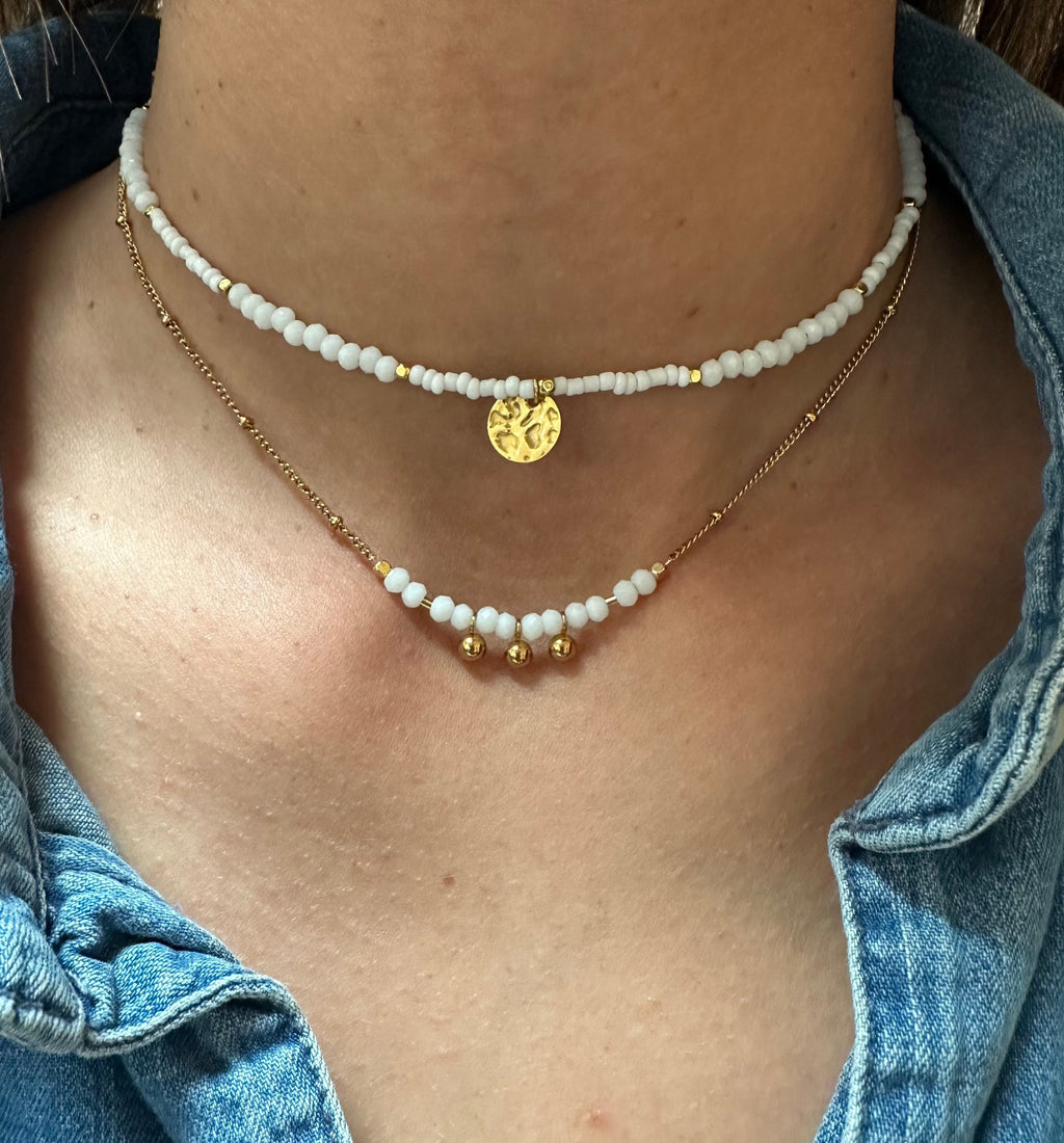 Collier MIA Blanc
