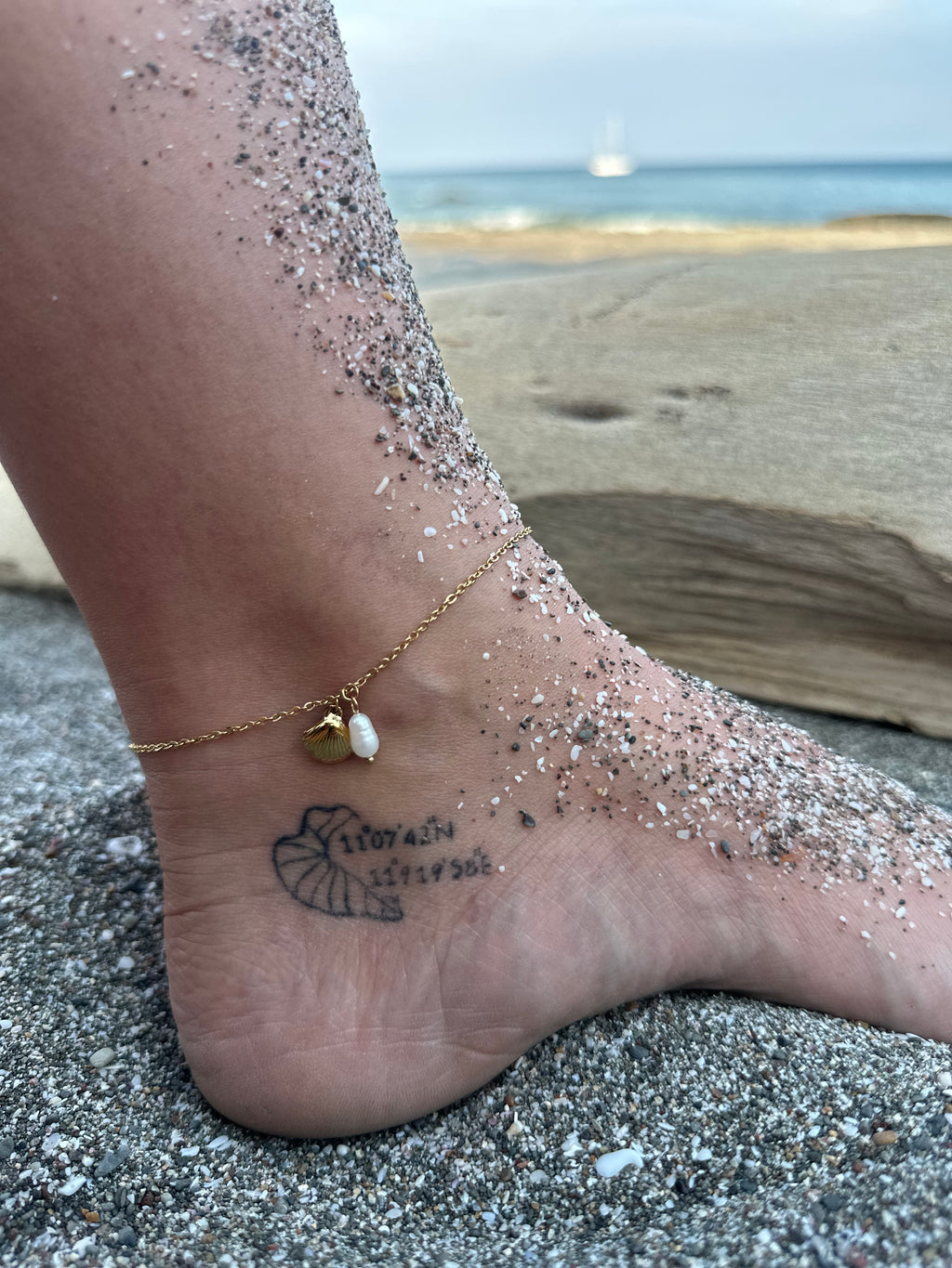 Bracelet cheville - Shell