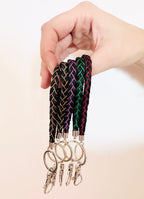 Porte clefs en crins (personnalisable avec les crins de votre cheval)