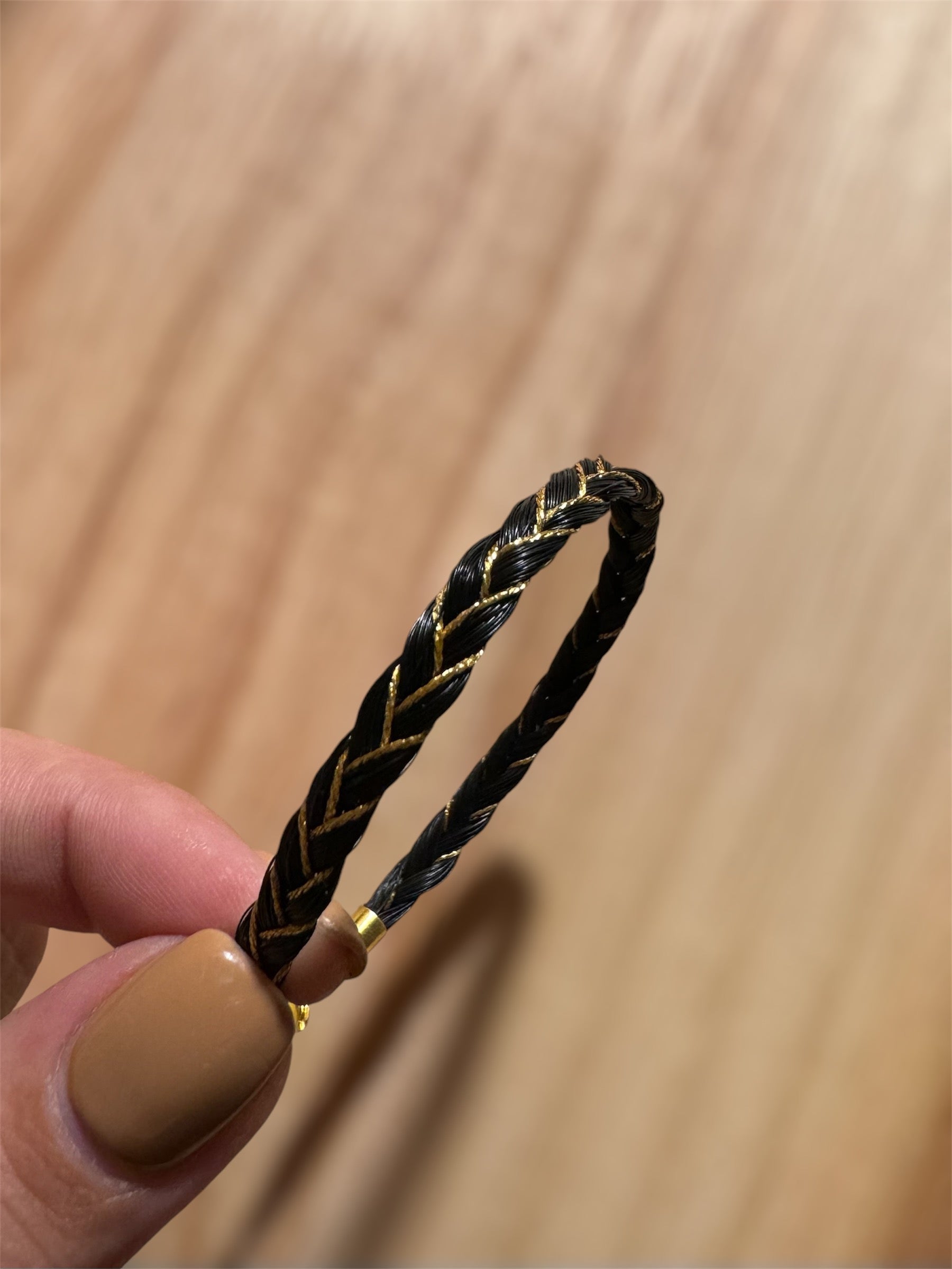 Bracelet en crins à personnaliser (homme & femme)