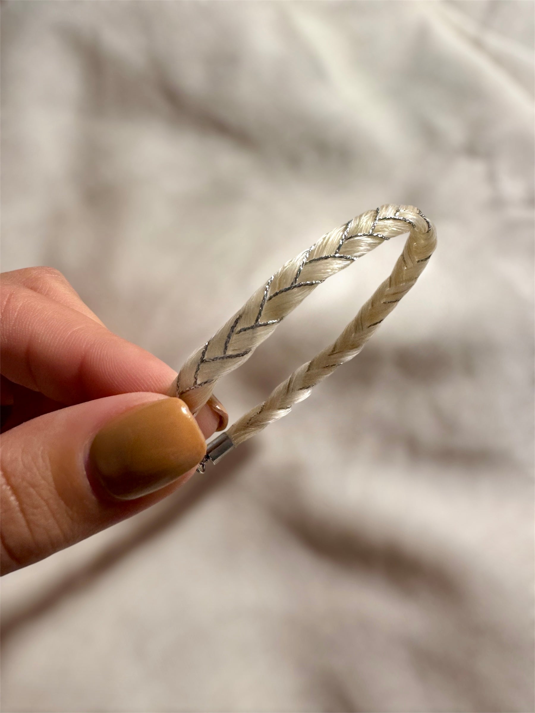 Bracelet en crins à personnaliser (homme & femme)