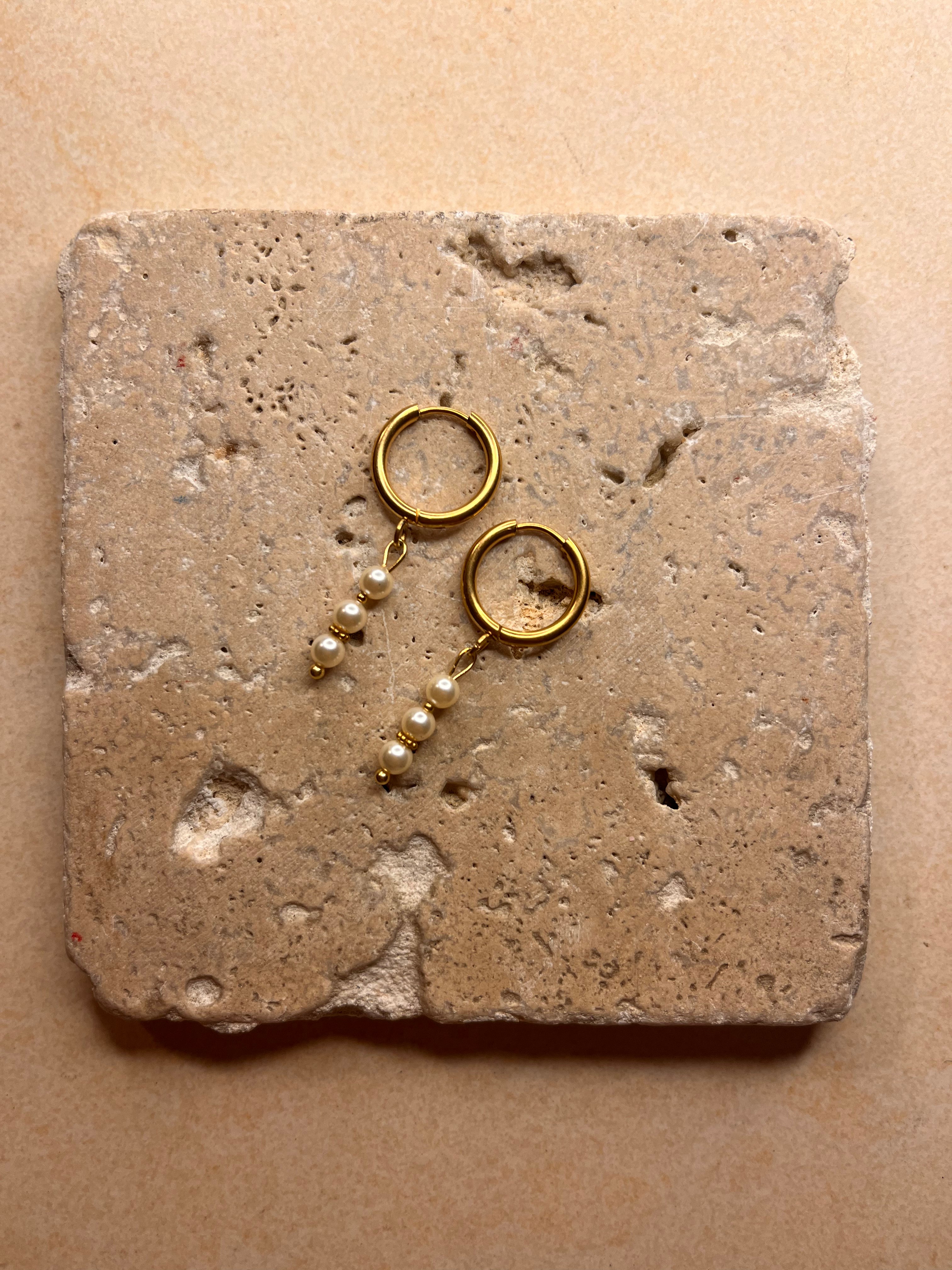 Boucles d'oreilles Mareeba - Doré