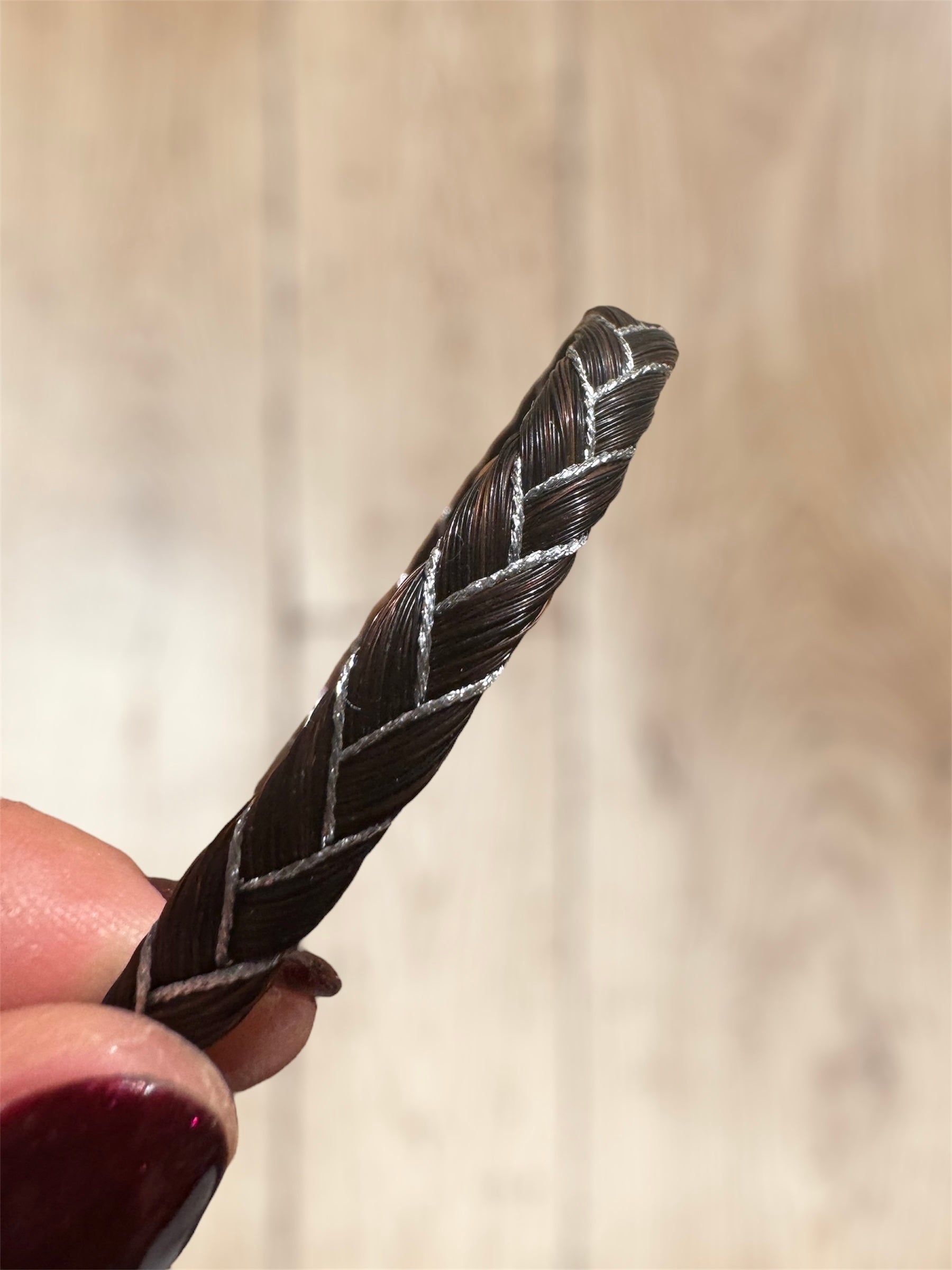 Bracelet en crins à personnaliser (homme & femme)