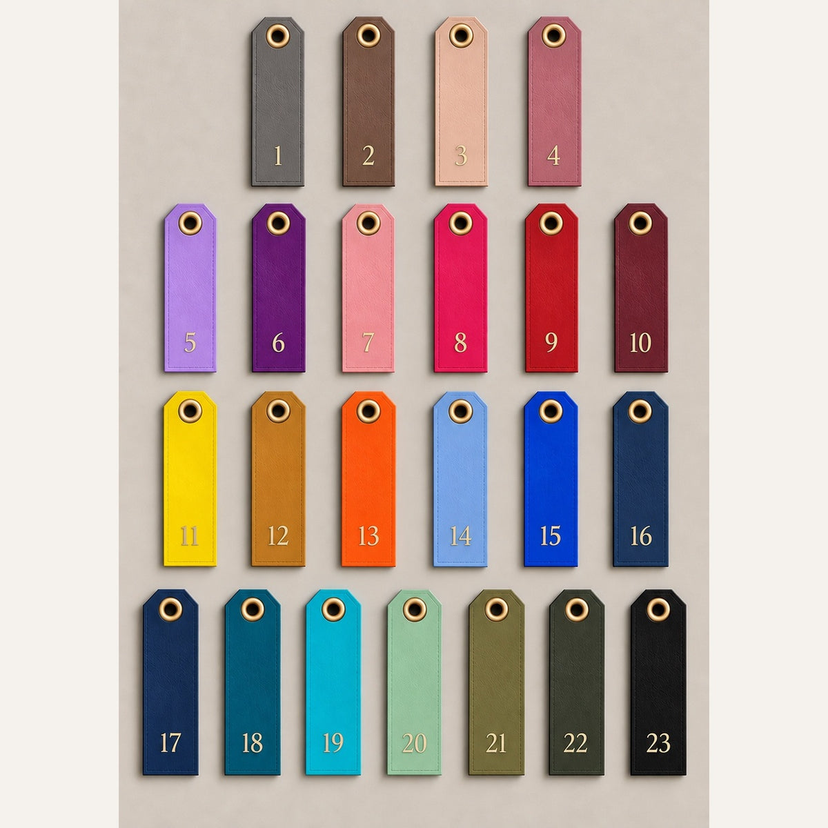 Porte clefs en CUIR - Atelier M